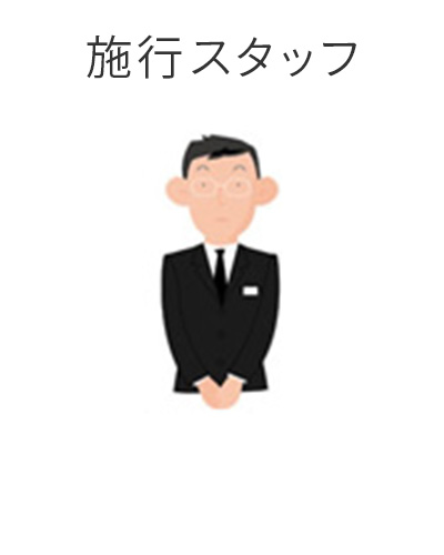 ファミリーホール高津、1日家族葬プラン・施行スタッフ